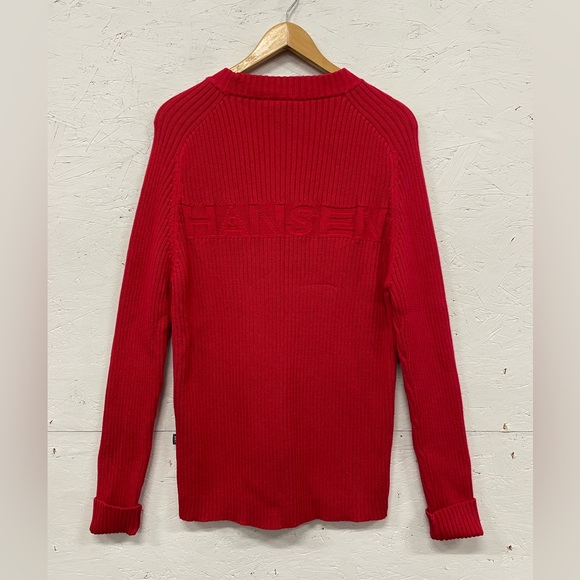 Helly Hansen Ribbed Knitted Crewneck Sweater, Size L, 2006, NWT - Picture 3 of 6